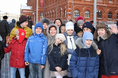 Экскурсия в исторический музей на Красной площади.
