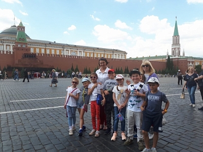 Экскурсия по Красной площади и в парке "Зарядье"