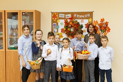 Thanksgiving Day in our School